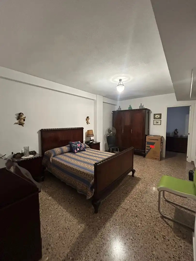 Bedroom of Flat for rent in Valencia  with Air Conditioner and Furnished