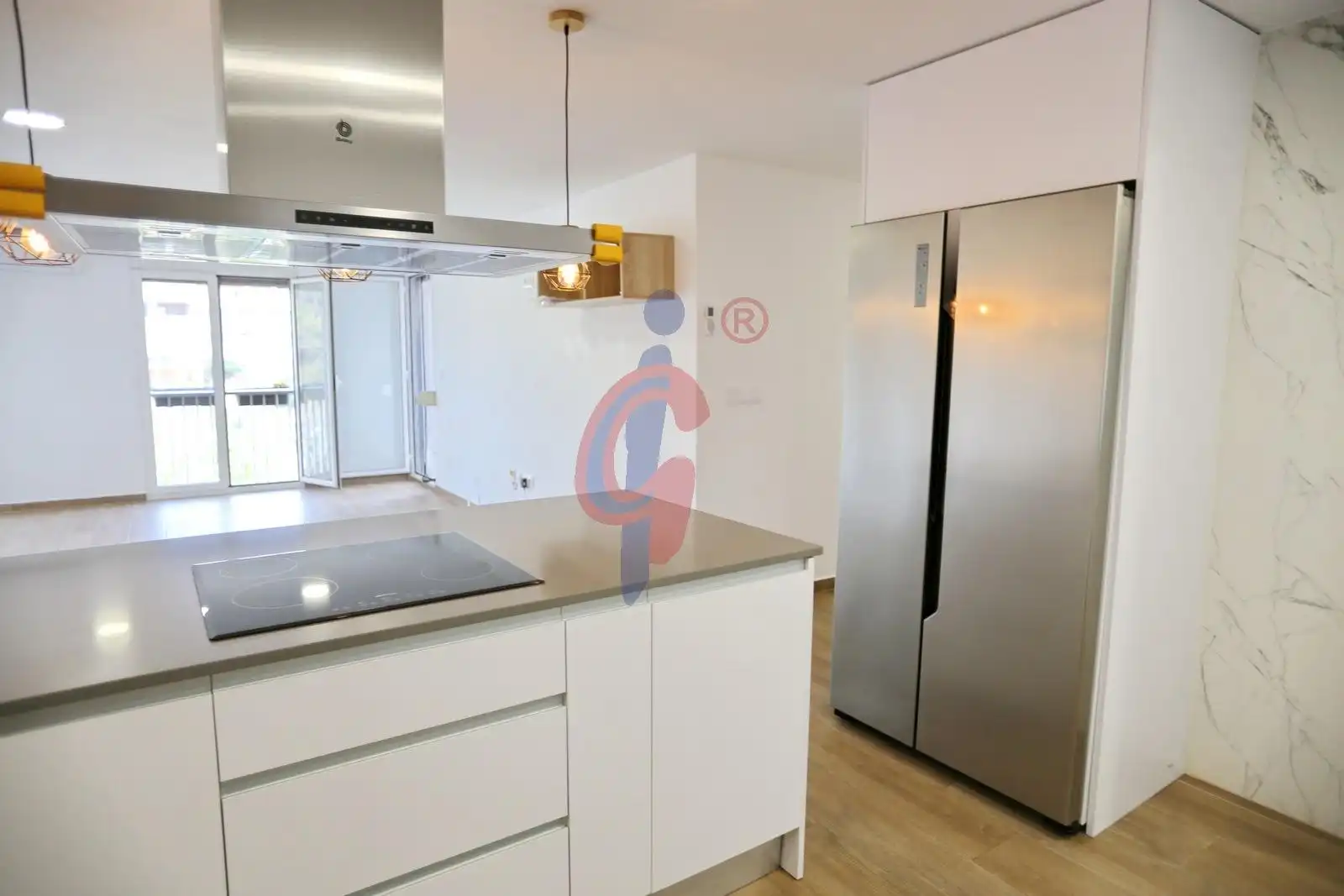 Cocina de Apartamento en venta en Guardamar del Segura con Aire acondicionado, Calefacción y Amueblado