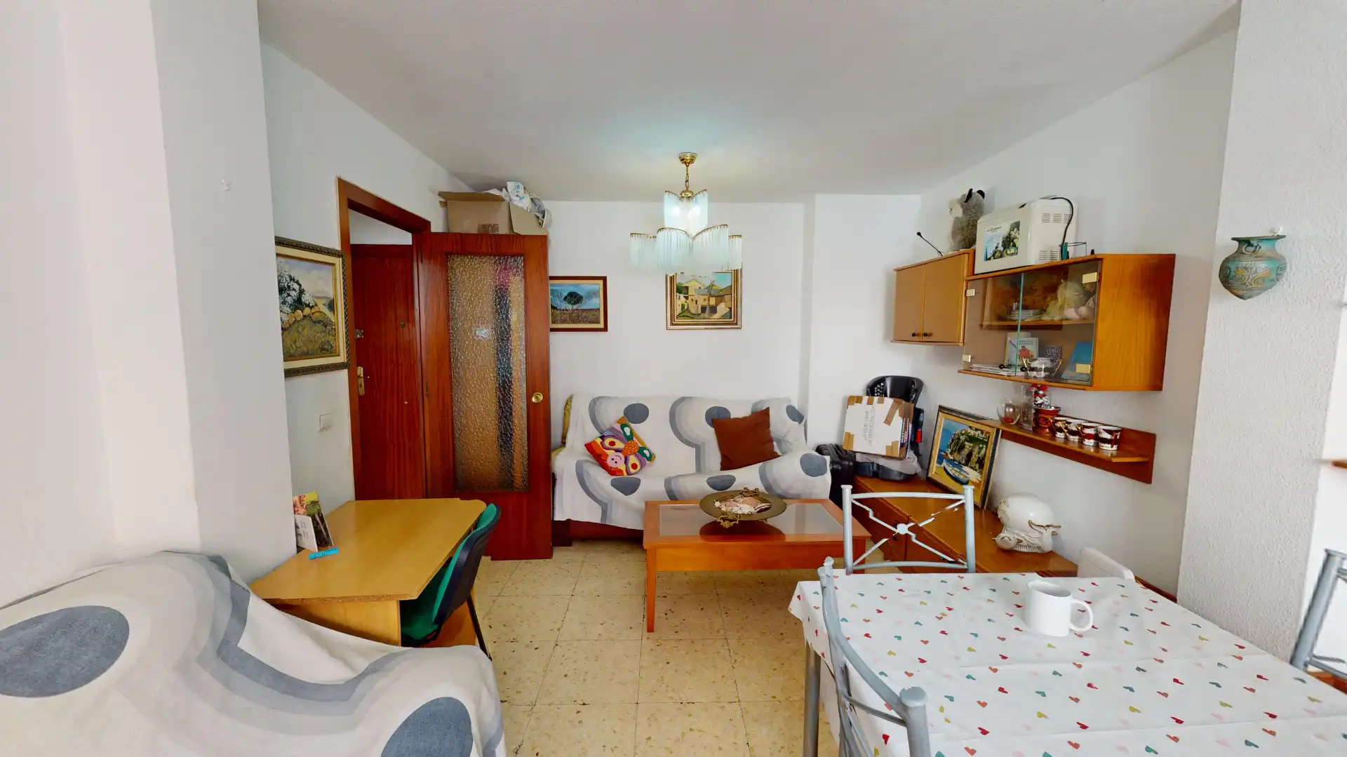 Sala d'estar de Pis en venda en Alicante / Alacant amb Aire condicionat, Traster i Balcó