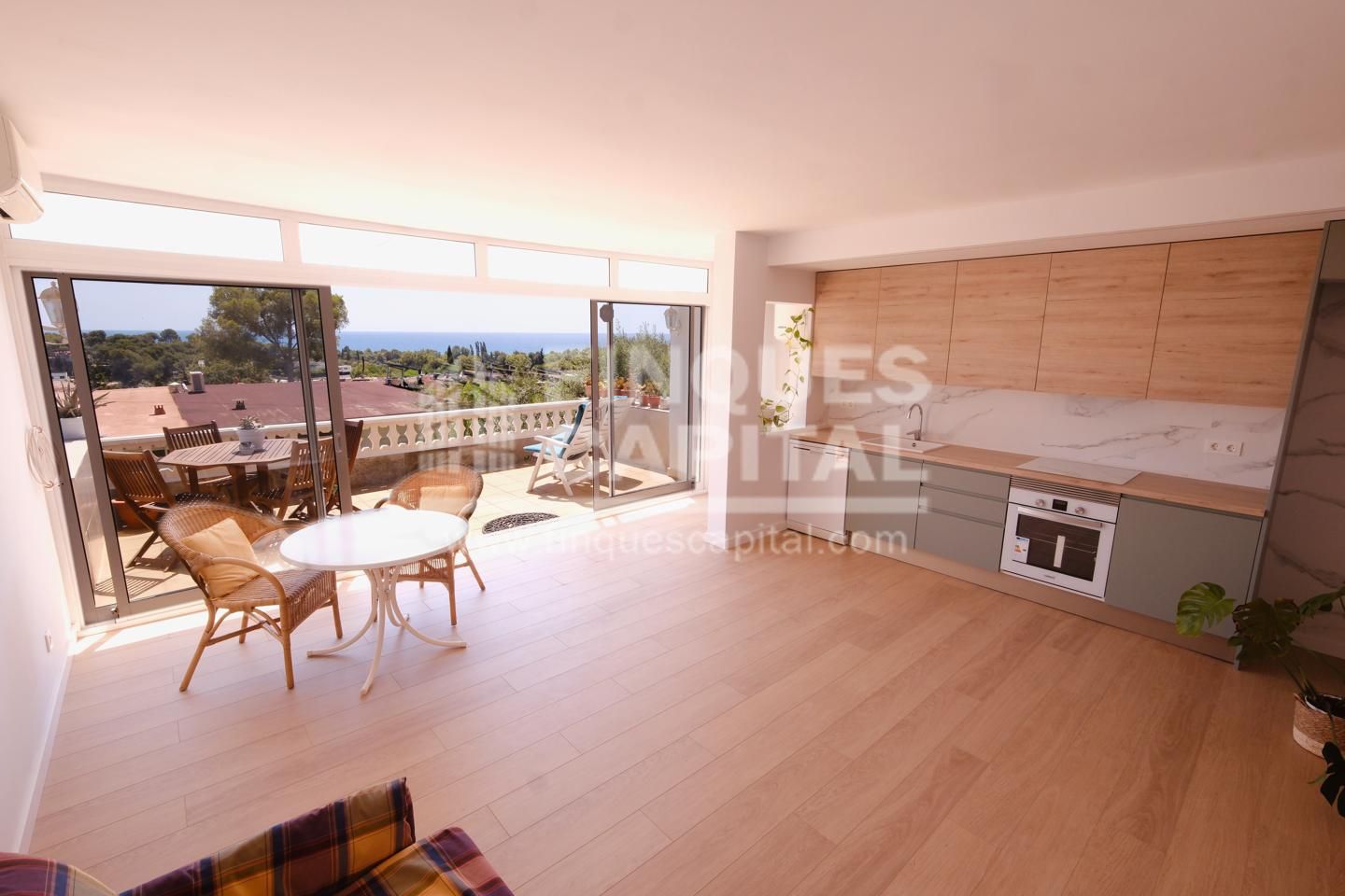 Bedroom of Single-family semi-detached for sale in  Tarragona Capital  with Air Conditioner and Terrace
