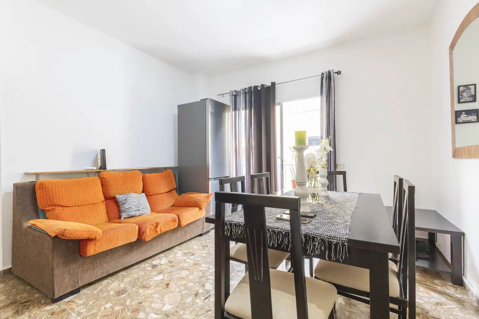 Sala de estar de Piso en venta en Los Realejos con Amueblado y Balcón