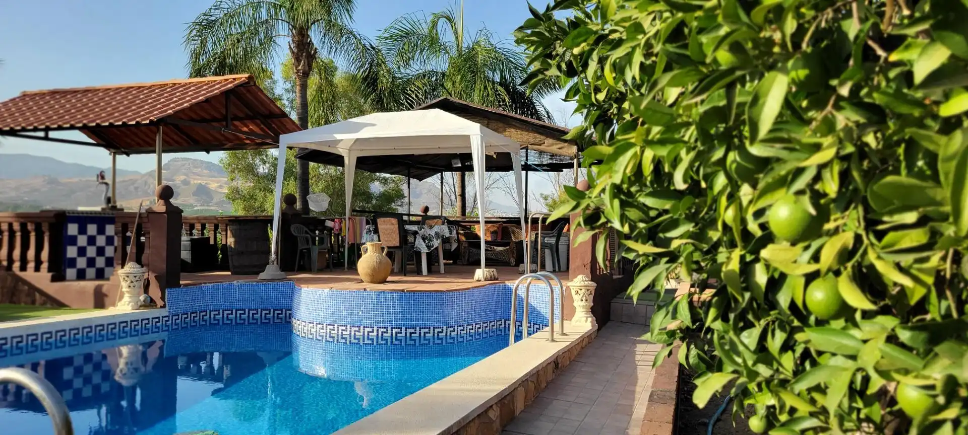 Piscina de Finca rústica en venda en Pizarra amb Aire condicionat, Calefacció i Piscina