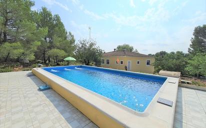 Piscina de Casa o xalet en venda en Pedralba amb Terrassa i Piscina