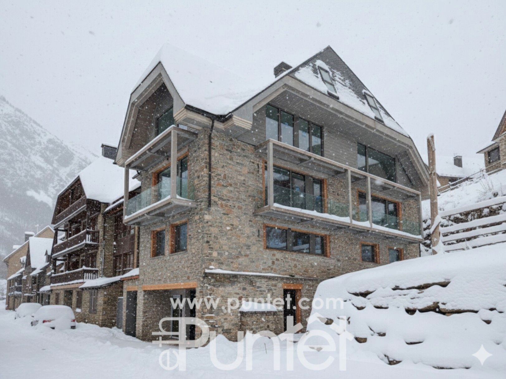 Vista exterior de Casa o chalet en venta en Naut Aran con Calefacción, Terraza y Trastero