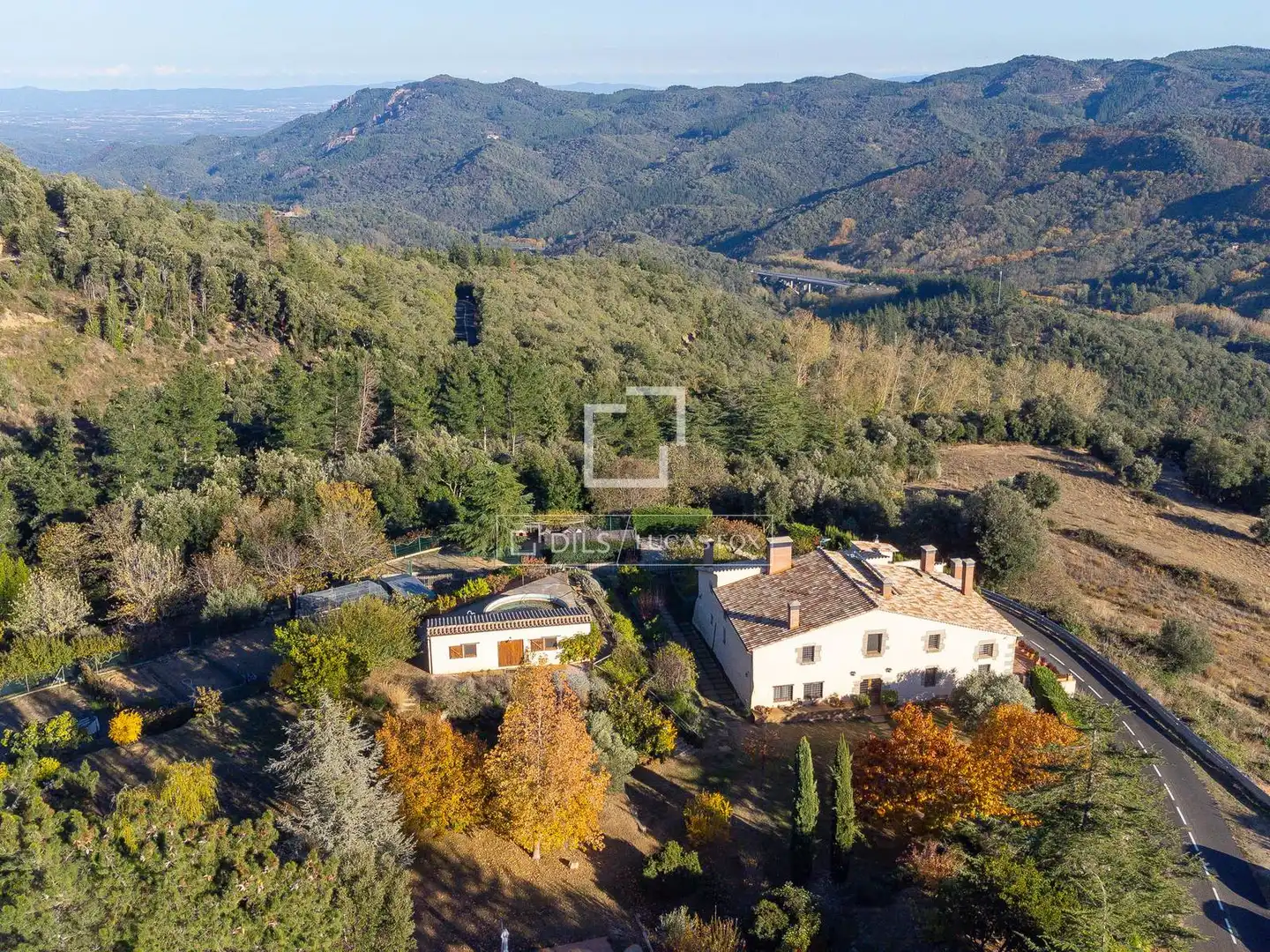 Vista exterior de Finca rústica en venta en Arbúcies con Aire acondicionado, Calefacción y Jardín privado