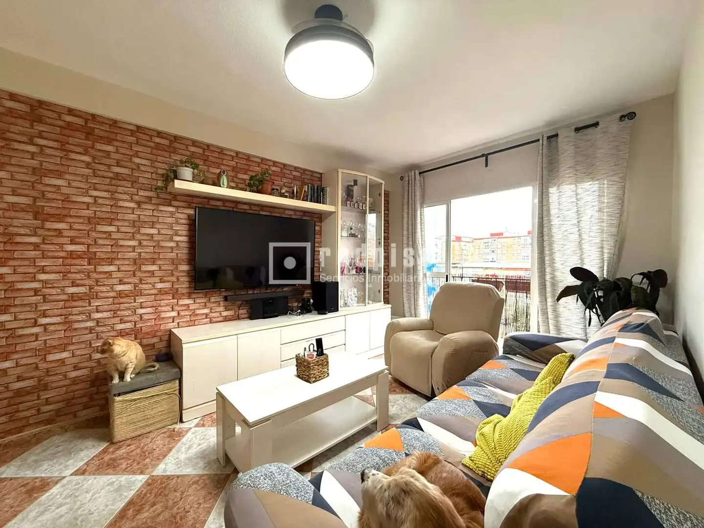 Wohnzimmer von Wohnung zum Verkauf in Málaga mit Terrasse