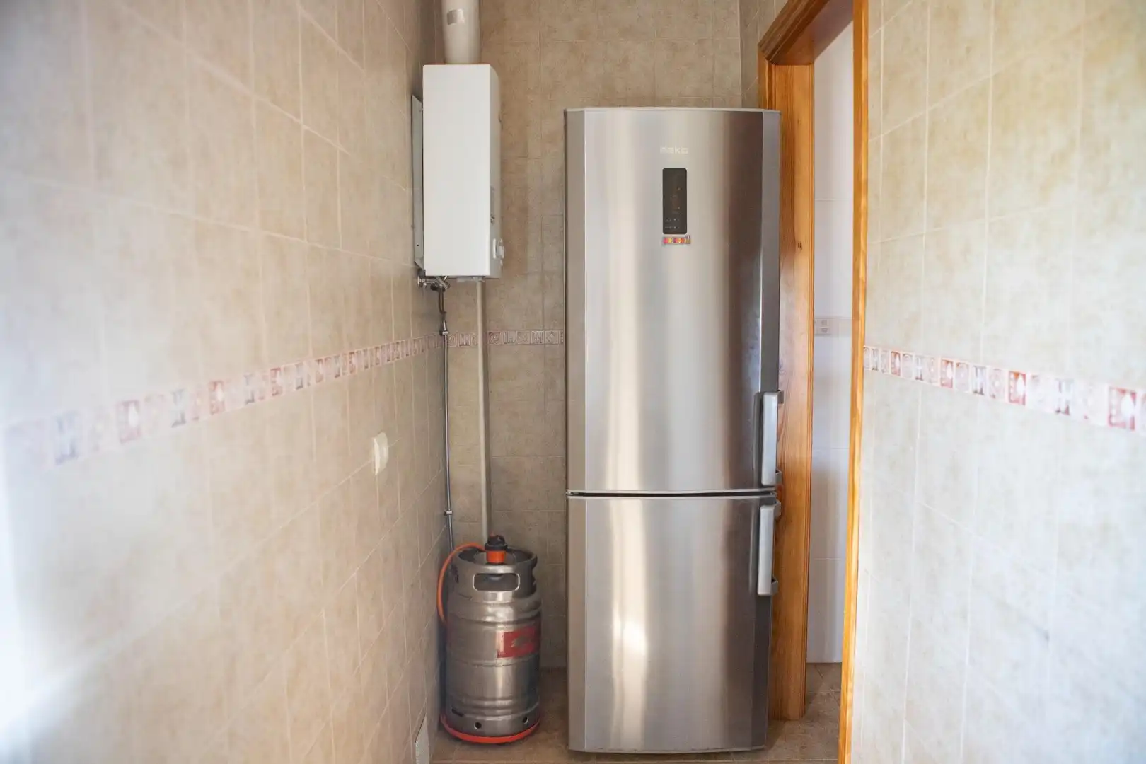 Cocina de Casa o chalet en venta en Villanueva del Rosario con Aire acondicionado, Calefacción y Jardín privado
