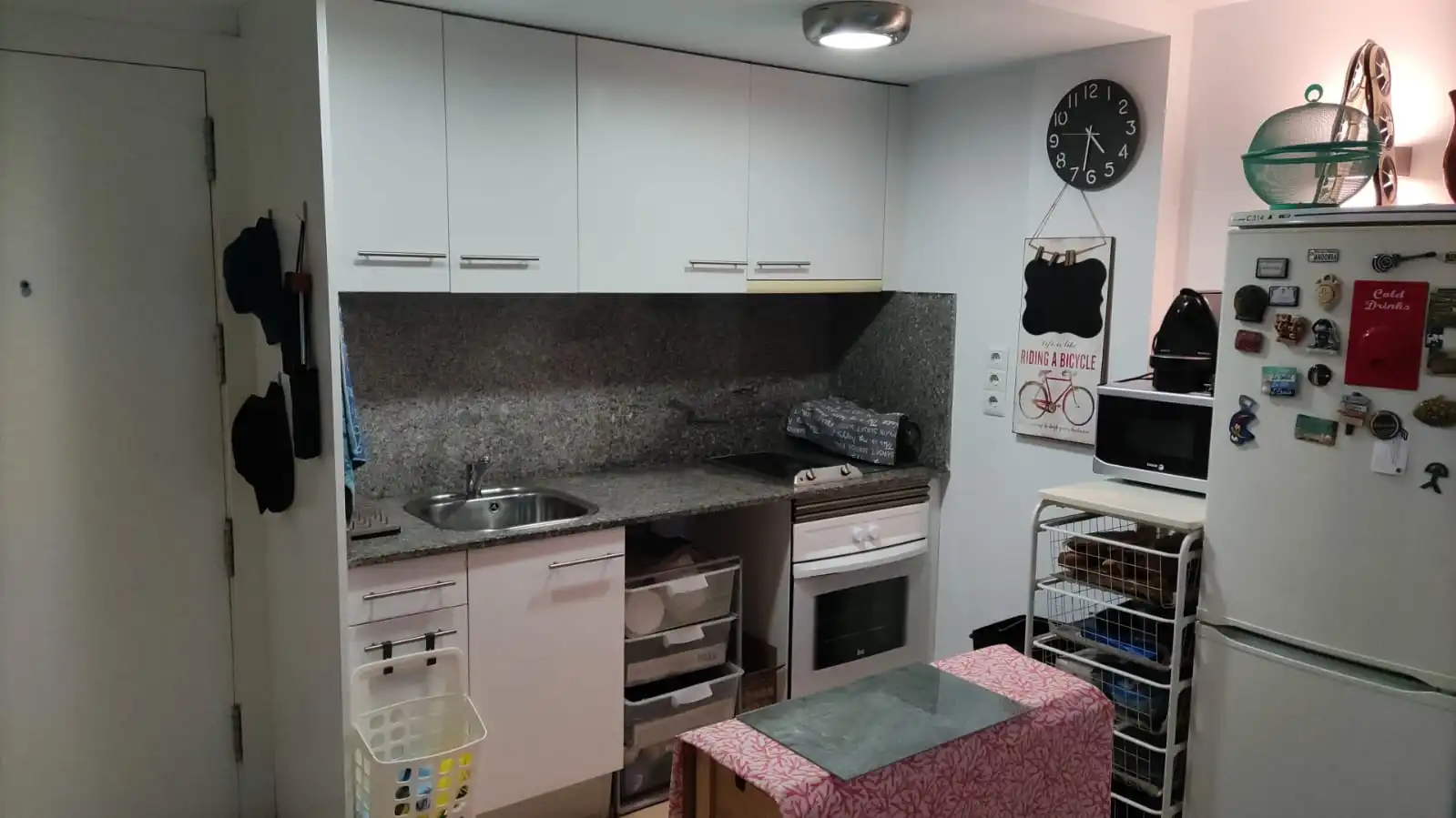 Küche von Maisonette zur Miete in Palamós mit Klimaanlage, Terrasse und Möbliert