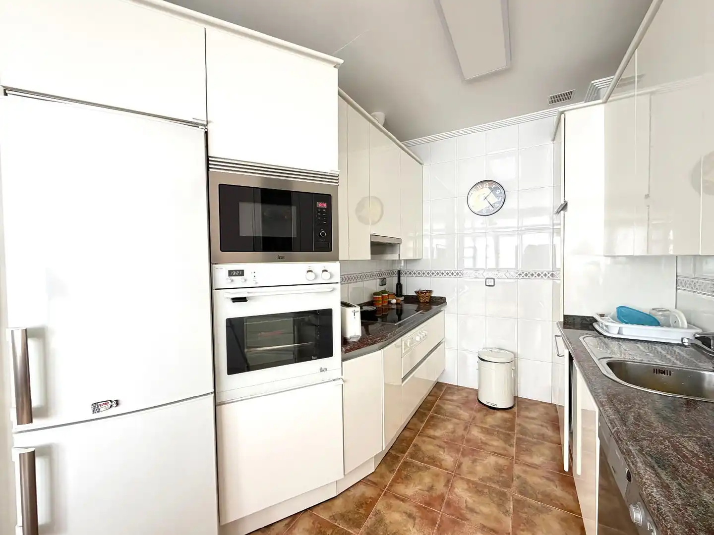 Cocina de Casa adosada en venta en Lasarte-Oria con Calefacción, Jardín privado y Parquet