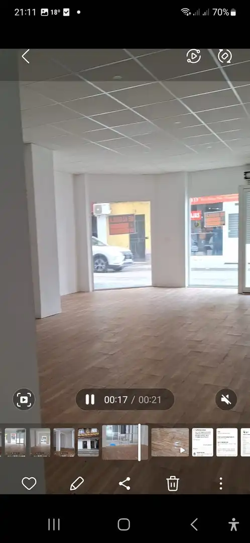Vista exterior de Local en traspaso en La Línea de la Concepción