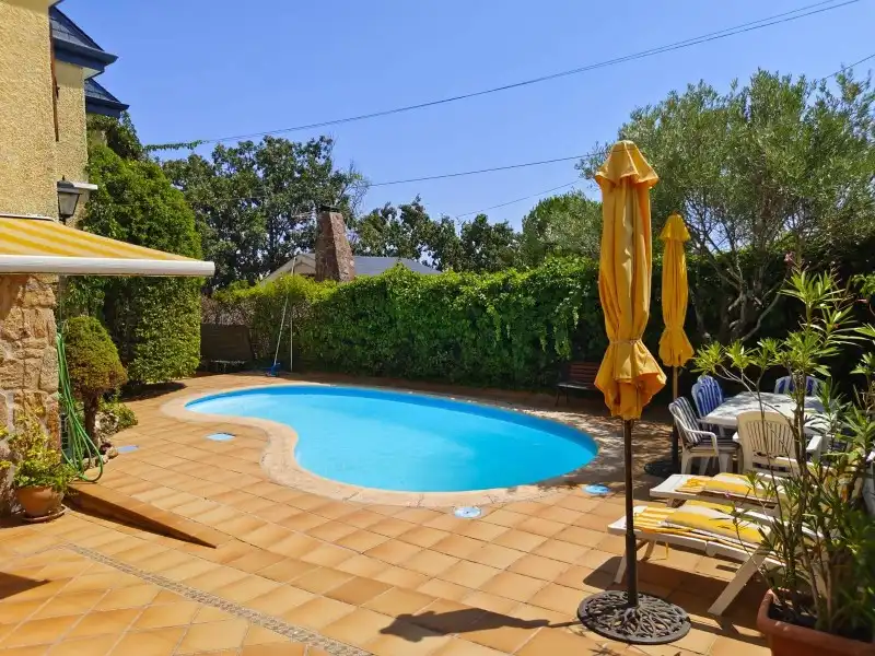 Swimming pool of Houses for sale in Miraflores de la Sierra  with Air Conditioner, Heating and Terrace