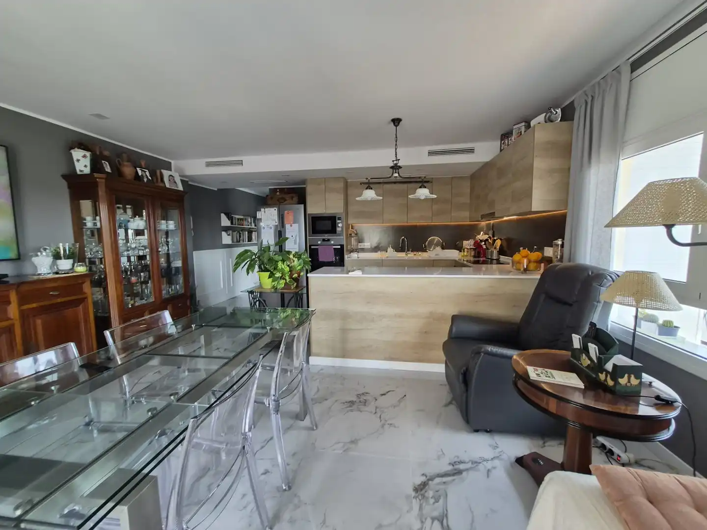 Cocina de Ático en venta en Calella con Aire acondicionado, Calefacción y Terraza