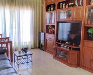 Sala d'estar de Pis en venda en  Barcelona Capital amb Calefacció, Parquet i Terrassa