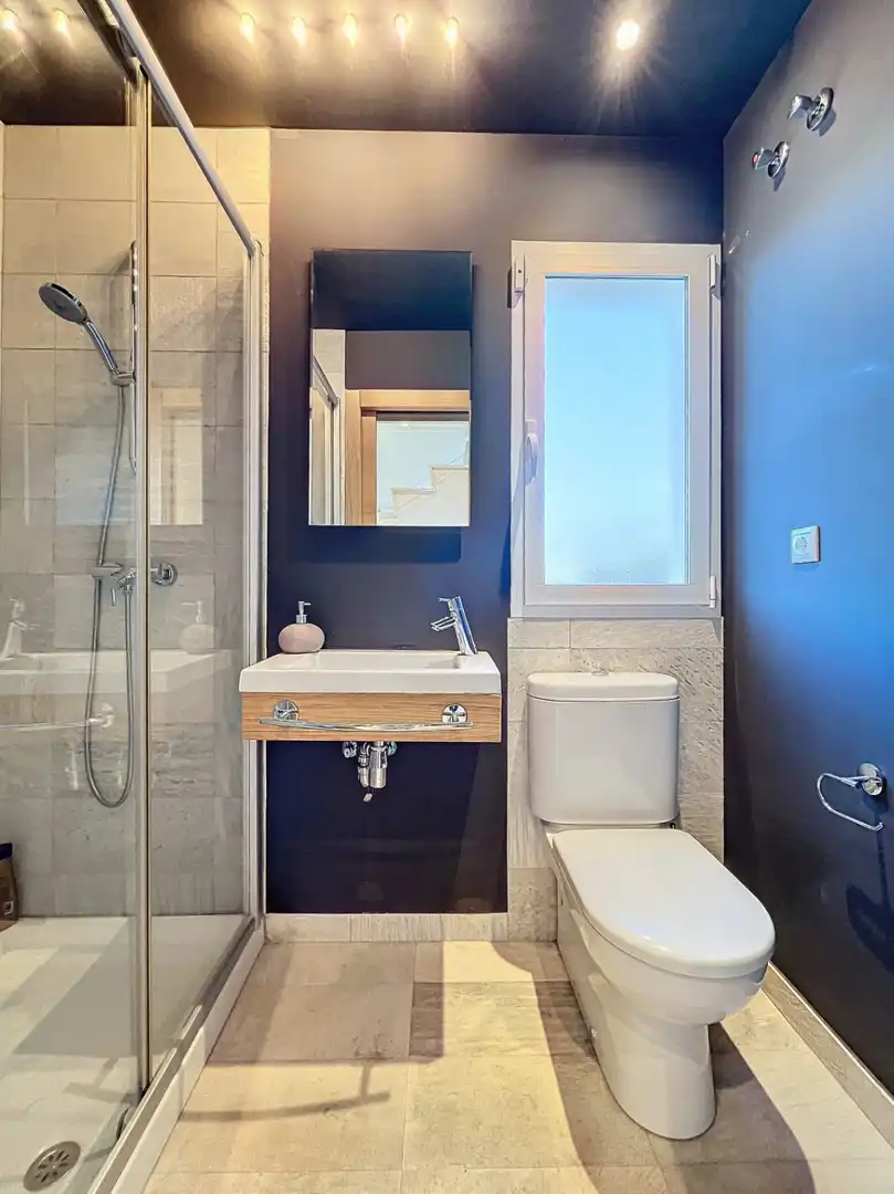 Bathroom of Houses for sale in L'Alfàs del Pi  with Air Conditioner, Heating and Private garden