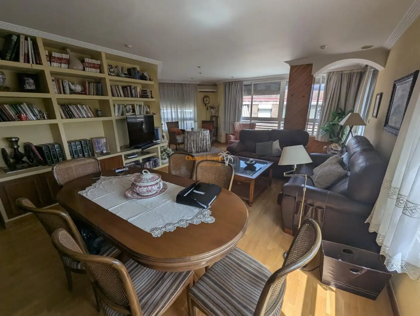 Living room of Flat for sale in Elche / Elx  with Parquet flooring