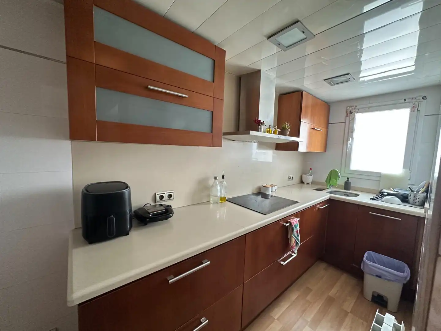 Cocina de Piso en venta en Sant Boi de Llobregat con Aire acondicionado, Parquet y Amueblado