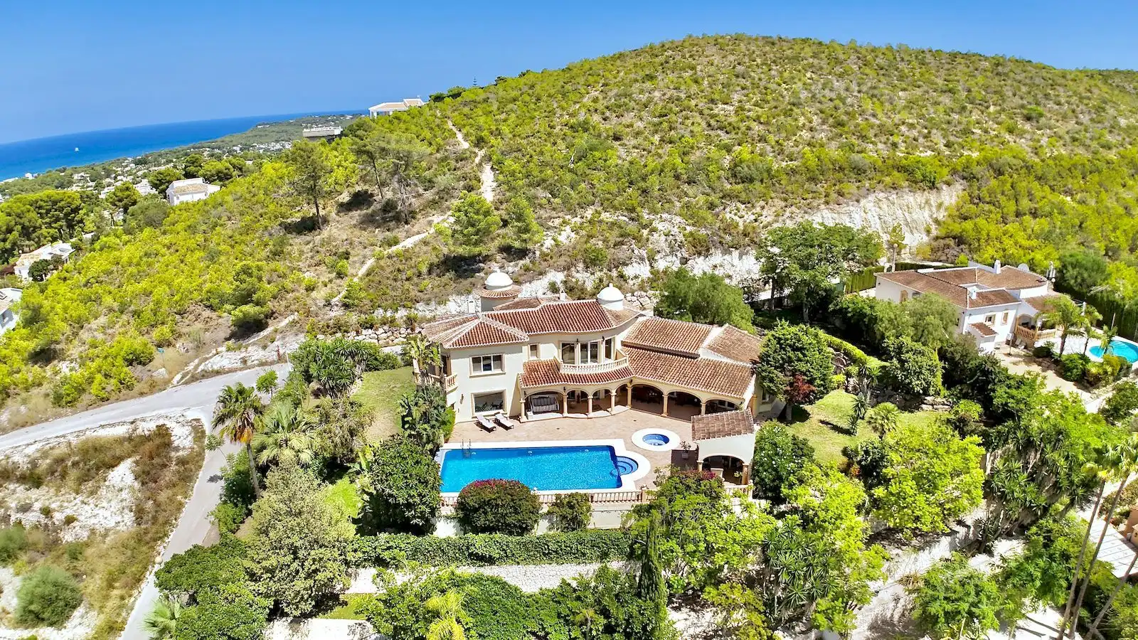 Exterior view of Houses for sale in Jávea / Xàbia  with Heating, Private garden and Terrace