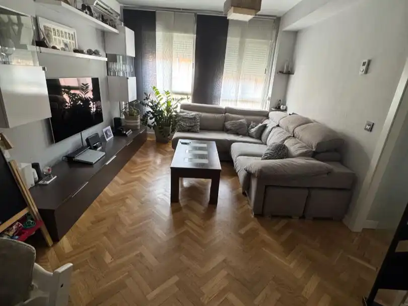 Sala d'estar de Àtic en venda en Villa de Vallecas