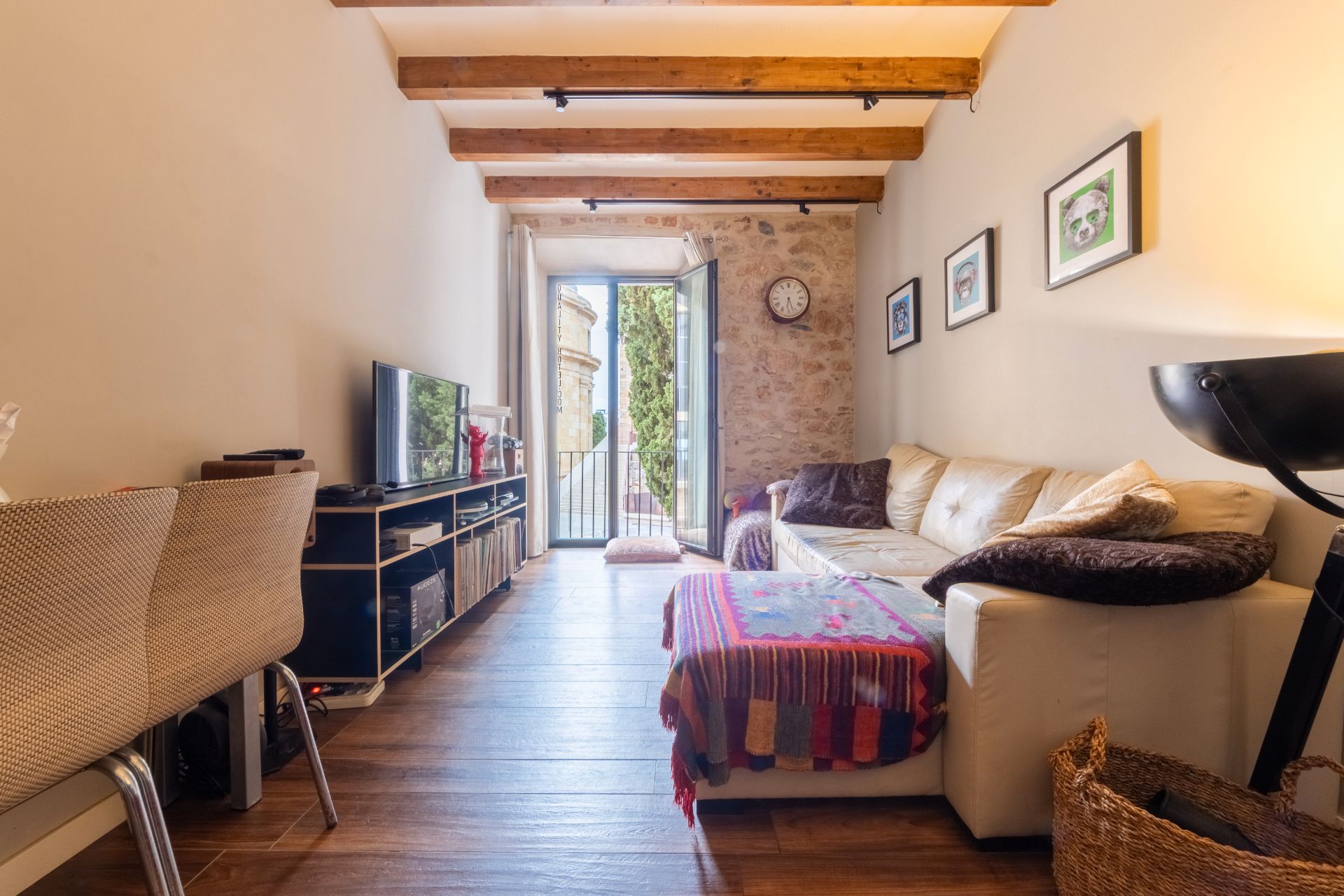 Living room of Flat for sale in  Tarragona Capital  with Air Conditioner, Heating and Furnished