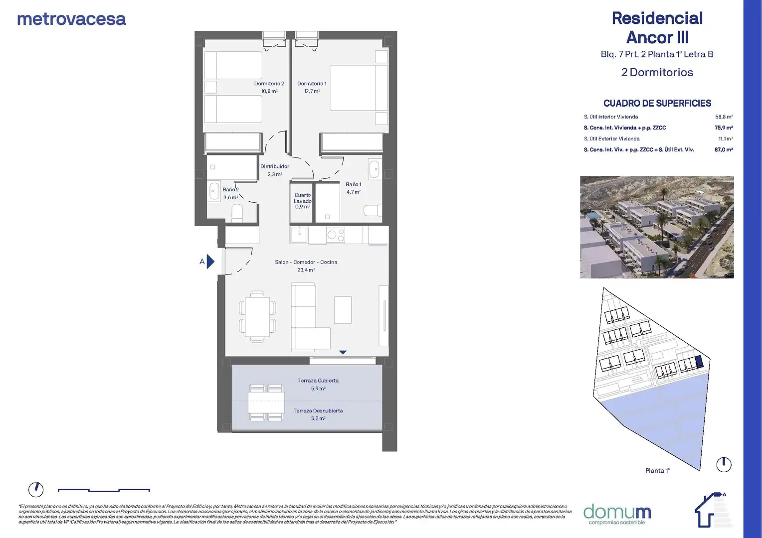 Dachboden zum Verkauf in Arico mit Privatgarten, Terrasse und Abstellraum