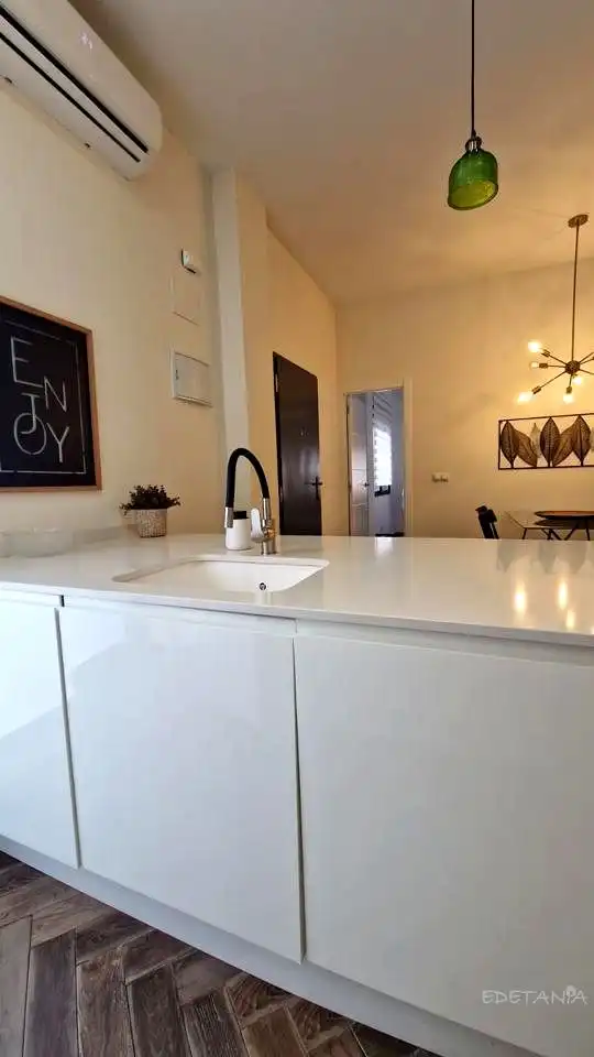 Kitchen of Apartments for rent in Alfara del Patriarca  with Air Conditioner, Heating and Furnished