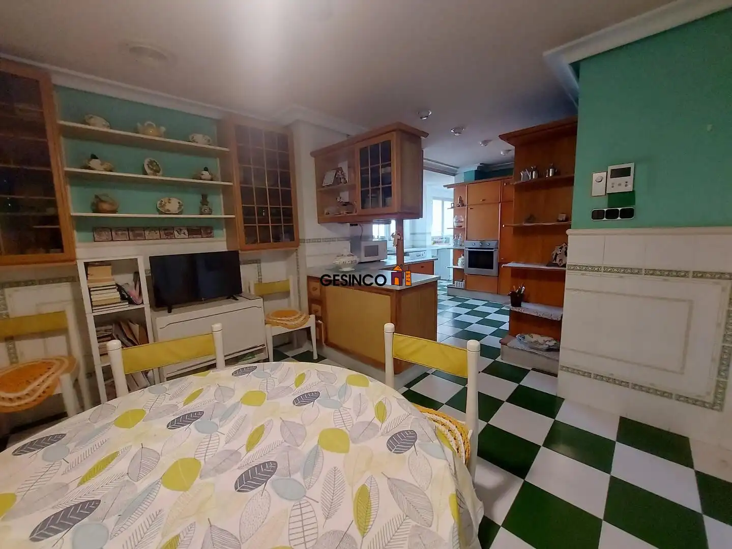 Küche von Wohnung zum Verkauf in Xàtiva mit Balkon