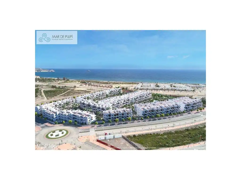 Appartement compact avec piscine à vendre à San Juan de los Terreros, imagen 2