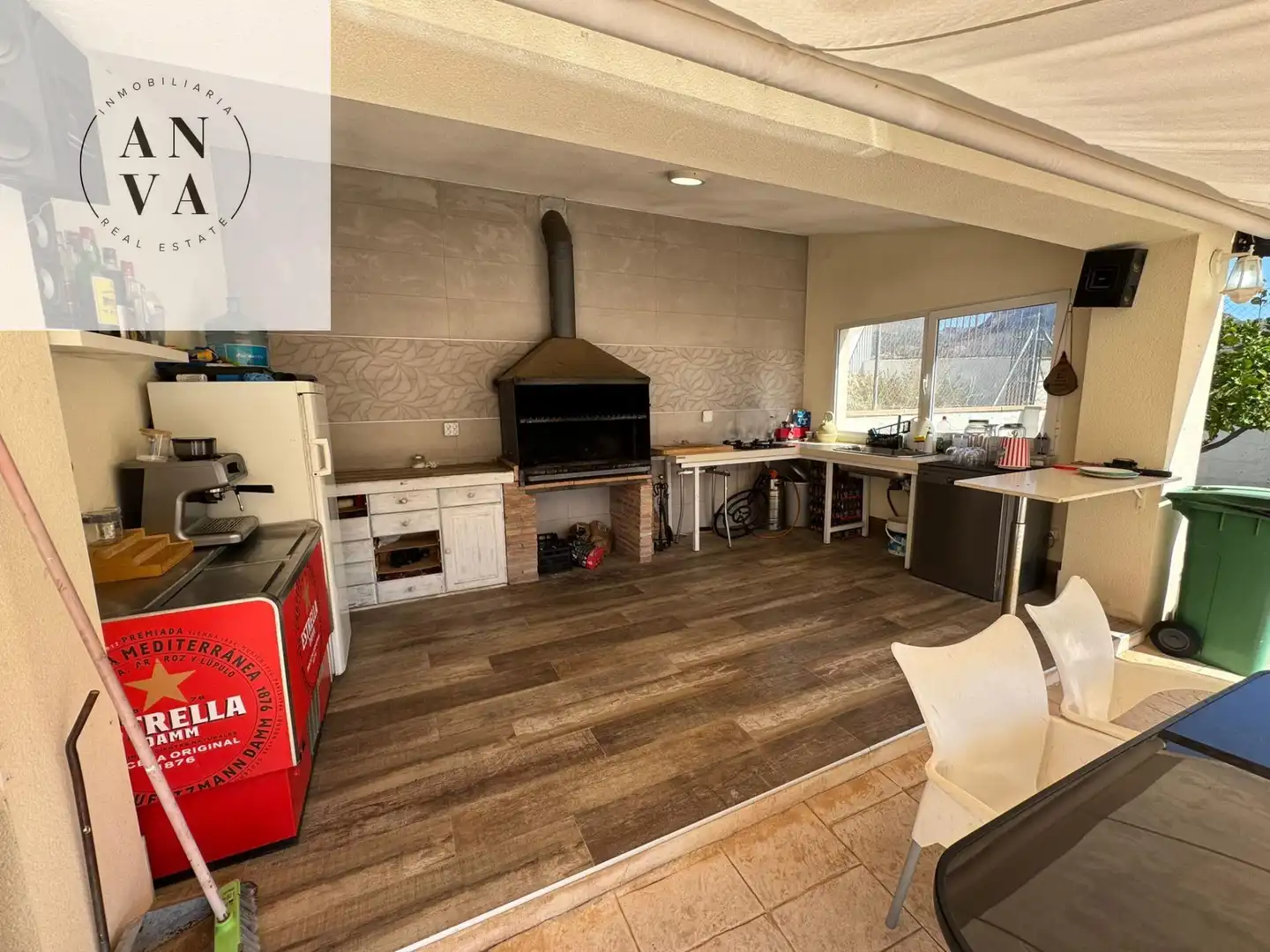 Cocina de Casa o chalet en venta en Busot con Aire acondicionado, Jardín privado y Terraza