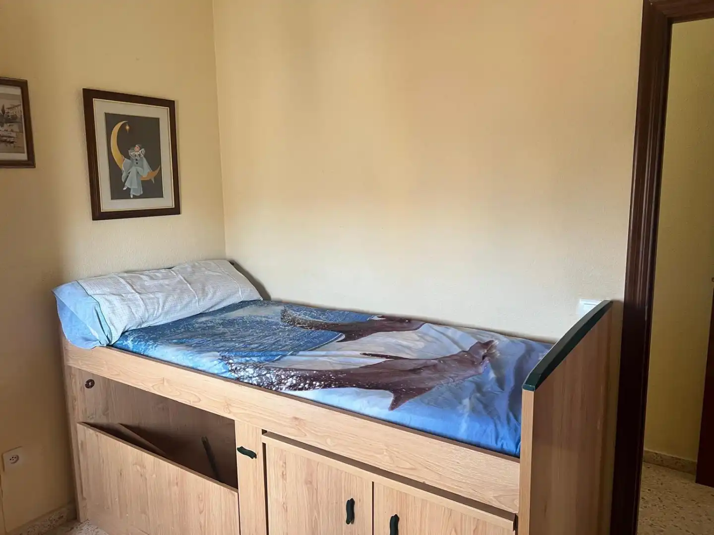 Bedroom of Flat for sale in Sevilla  with Air Conditioner