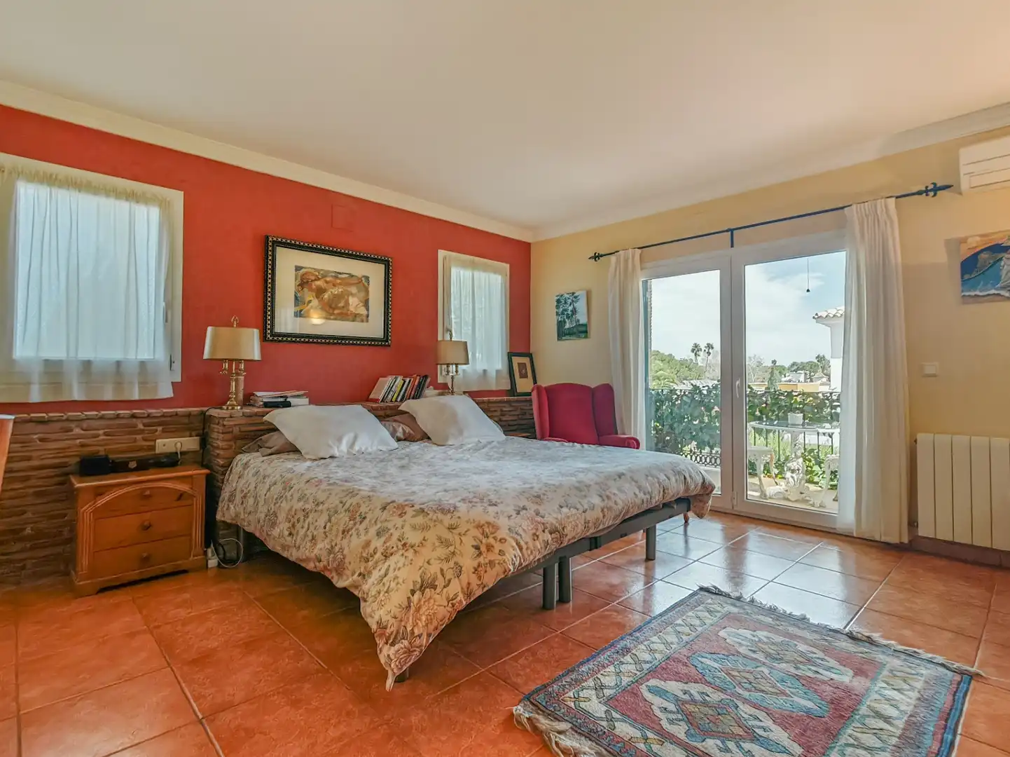 Bedroom of Houses for sale in Dénia  with Air Conditioner, Heating and Private garden