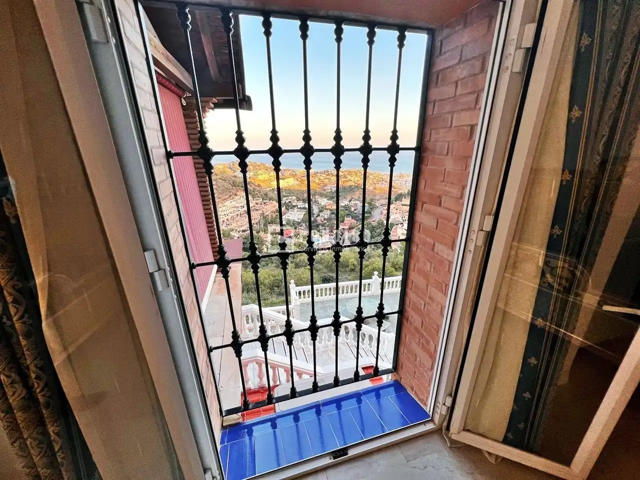 Balcony of Houses for rent in Málaga  with Air Conditioner, Heating and Private garden