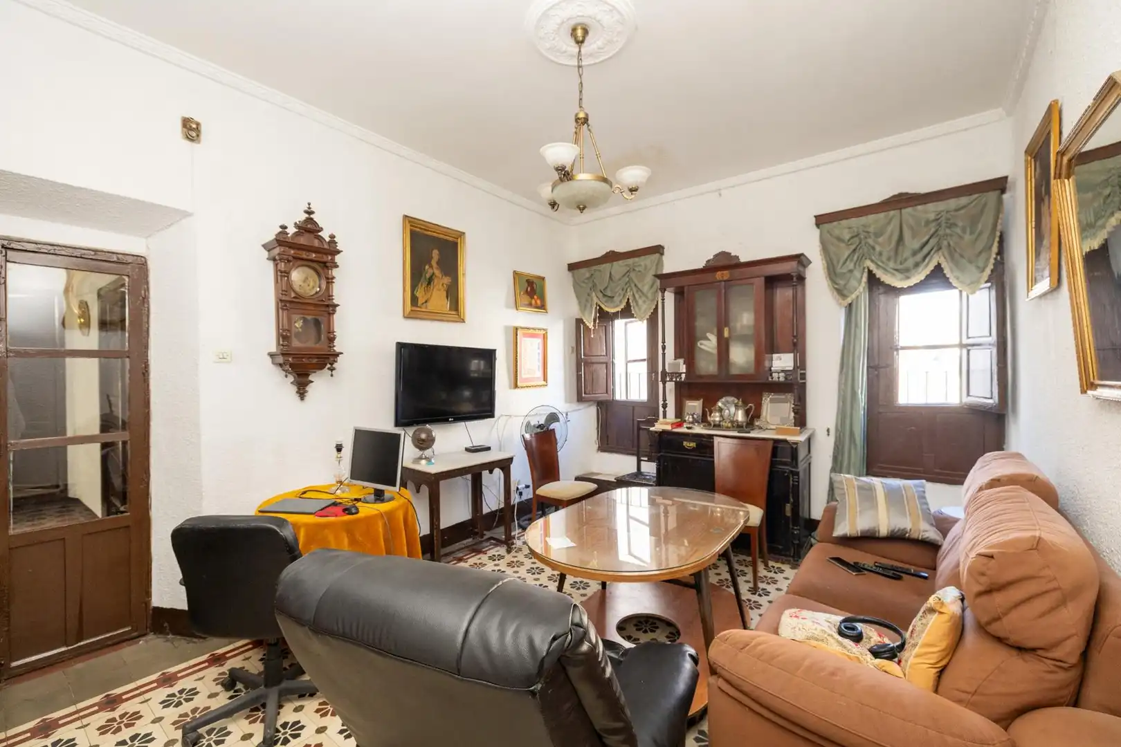 Sala de estar de Casa o chalet en venta en Alhendín con Jardín privado y Terraza