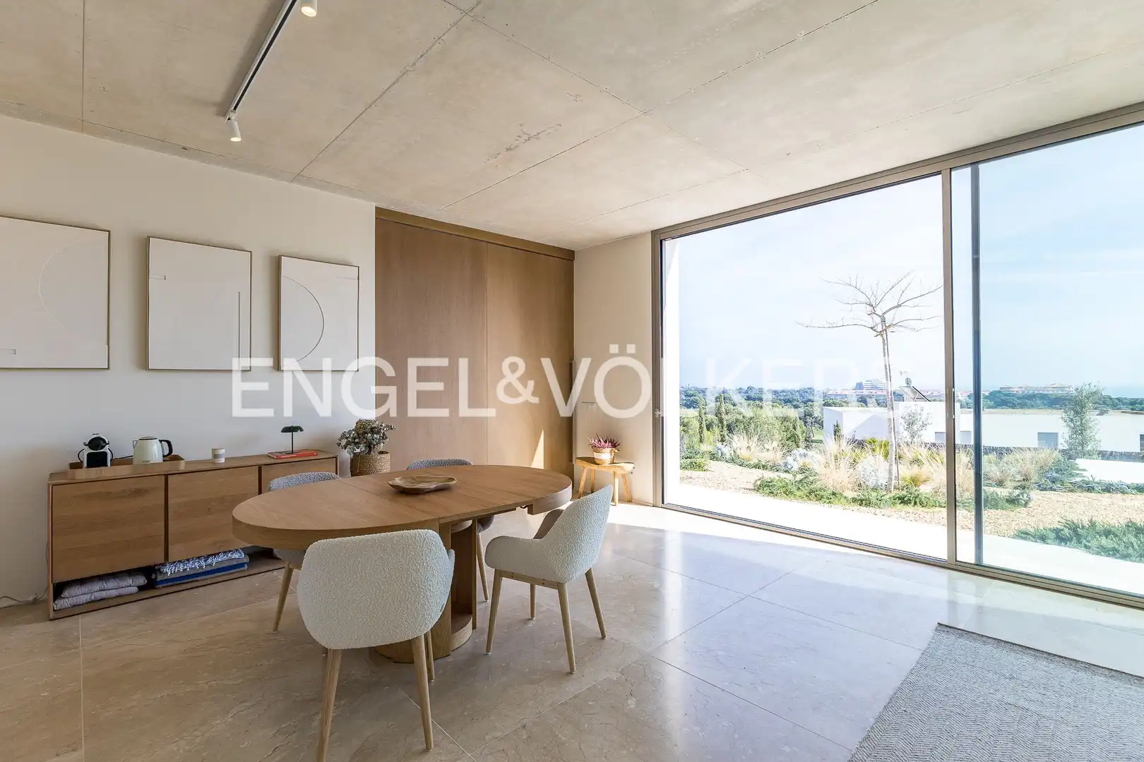 Comedor de Casa o chalet de alquiler en Sitges con Aire acondicionado, Calefacción y Jardín privado
