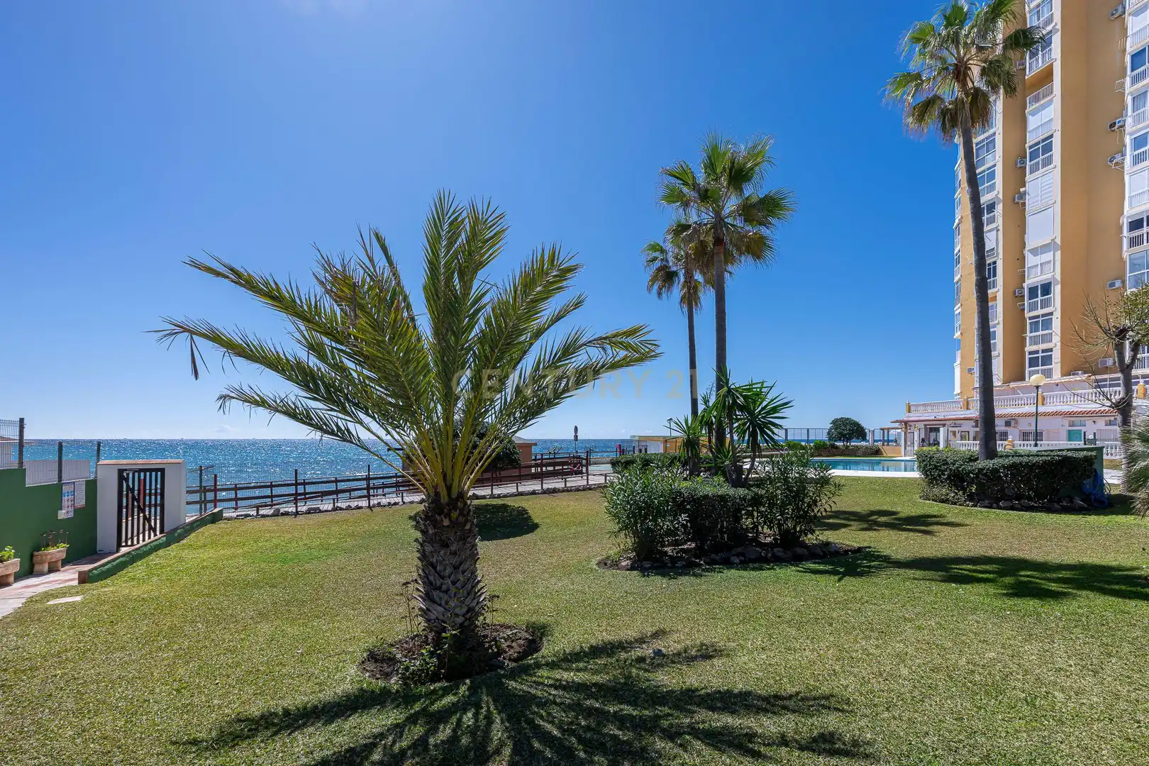 Vista exterior de Estudio en venta en Mijas con Jardín privado y Piscina comunitaria
