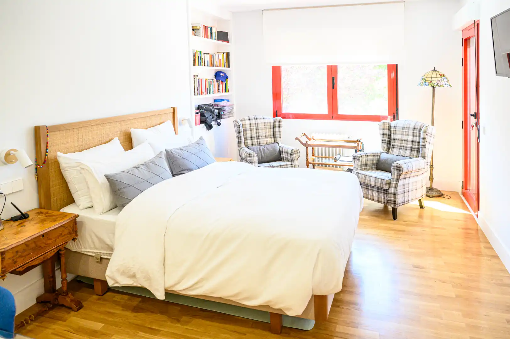 Schlafzimmer von Wohnung zum Verkauf in Pozuelo de Alarcón mit Klimaanlage, Heizung und Parkett