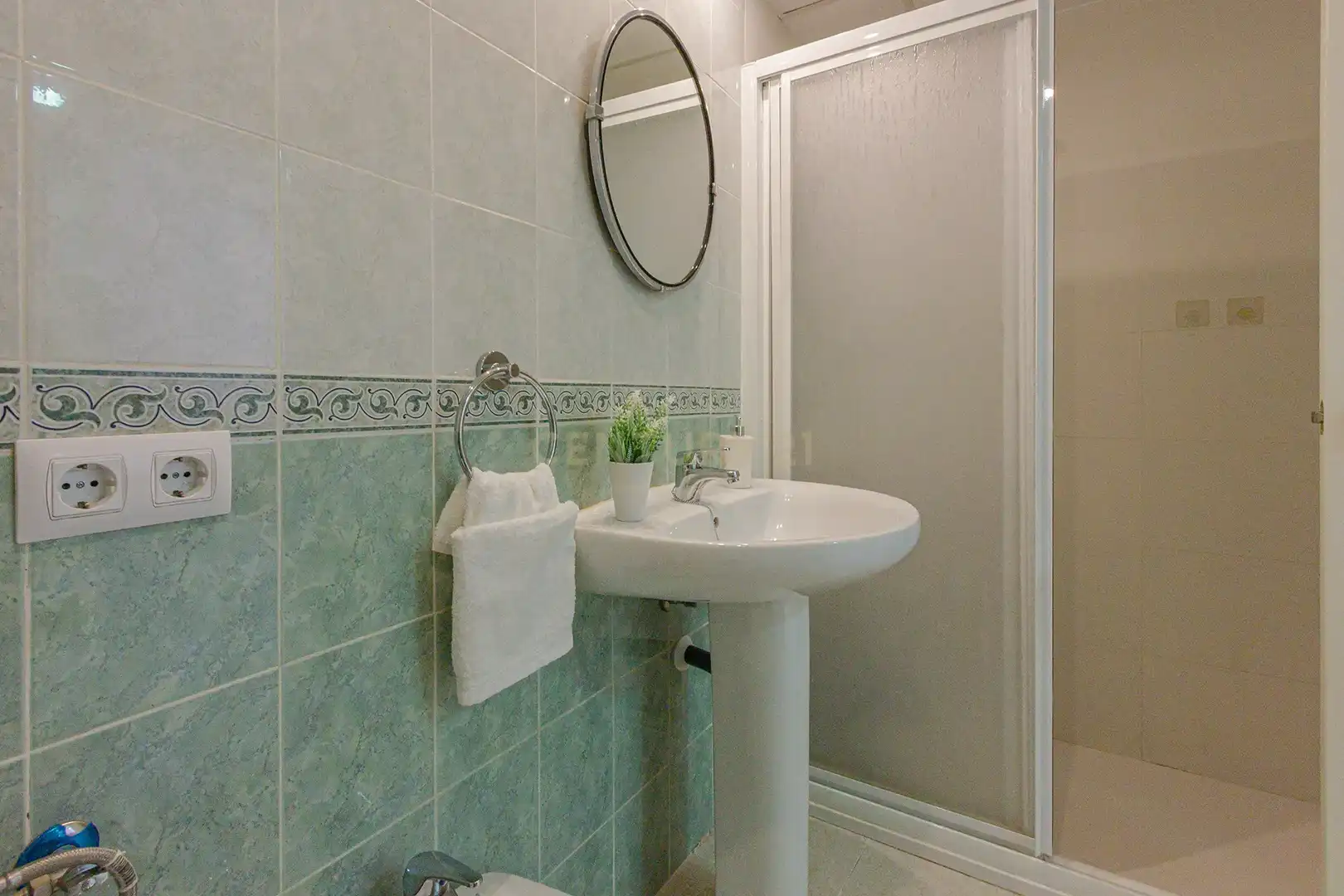 Bathroom of Apartments for sale in Calpe / Calp  with Air Conditioner, Storage room and Oven