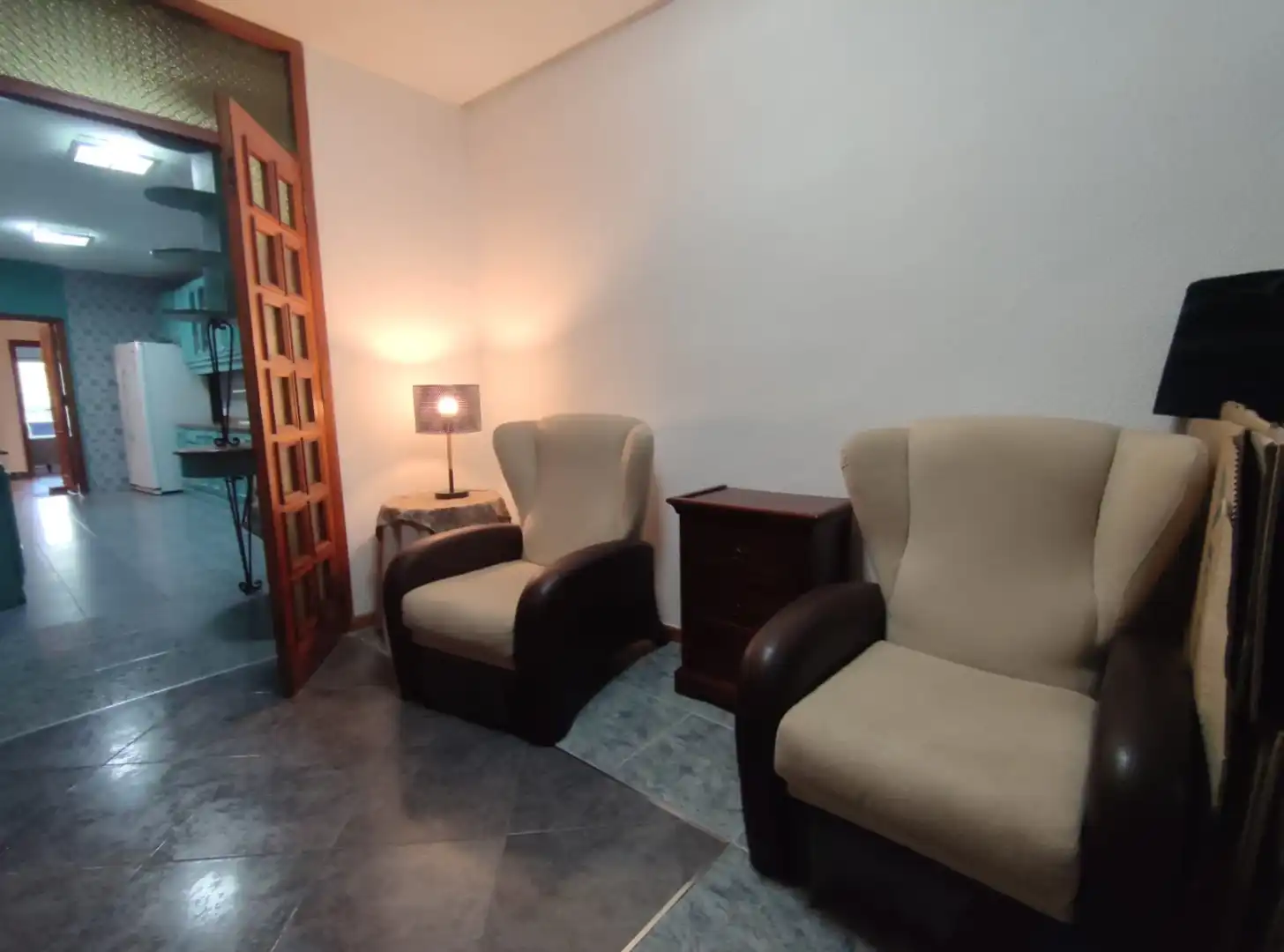 Sala d'estar de Pis de lloguer en Murcia amb Aire condicionat, Calefacció i Moblat
