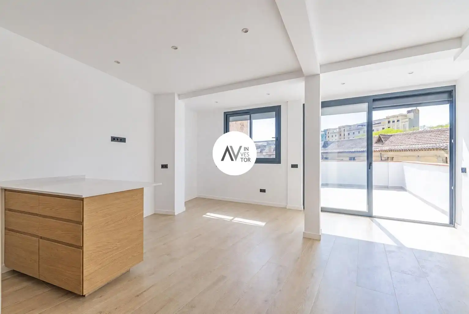 Vista exterior de Apartament en venda en Barcelona amb Aire condicionat, Calefacció i Terrassa