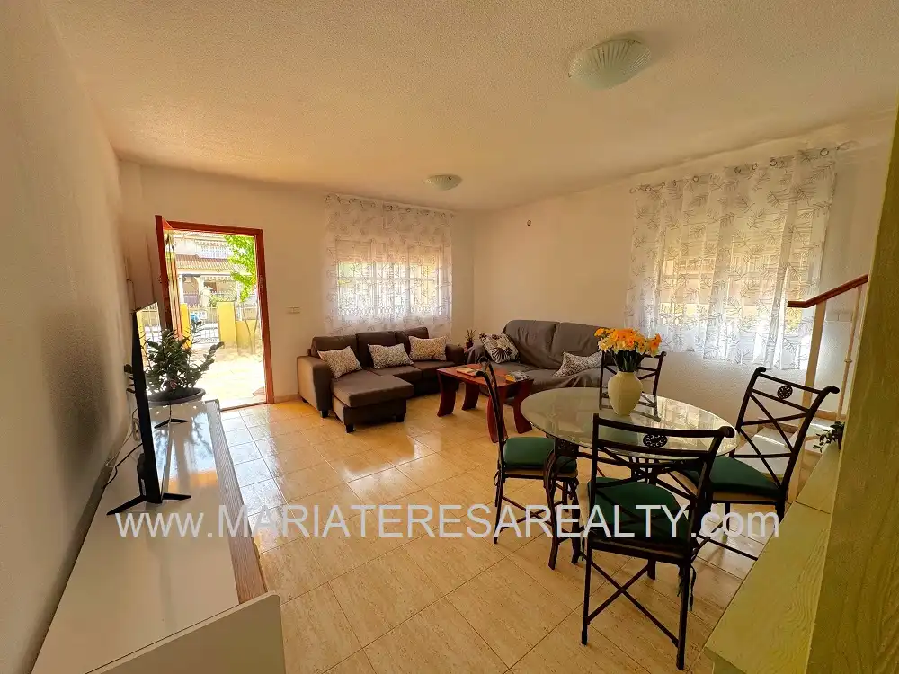 Living room of Detached homes for sale in Los Alcázares  with Private garden and Balcony