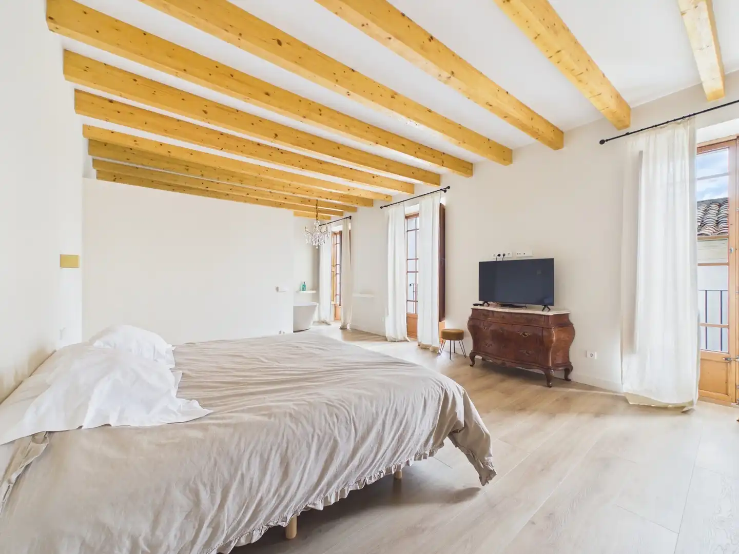 Bedroom of Houses for rent in Felanitx  with Air Conditioner, Heating and Terrace