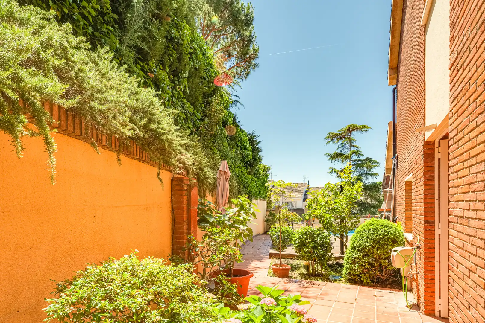 Jardín de Casa adosada en venta en Teià con Aire acondicionado, Calefacción y Jardín privado