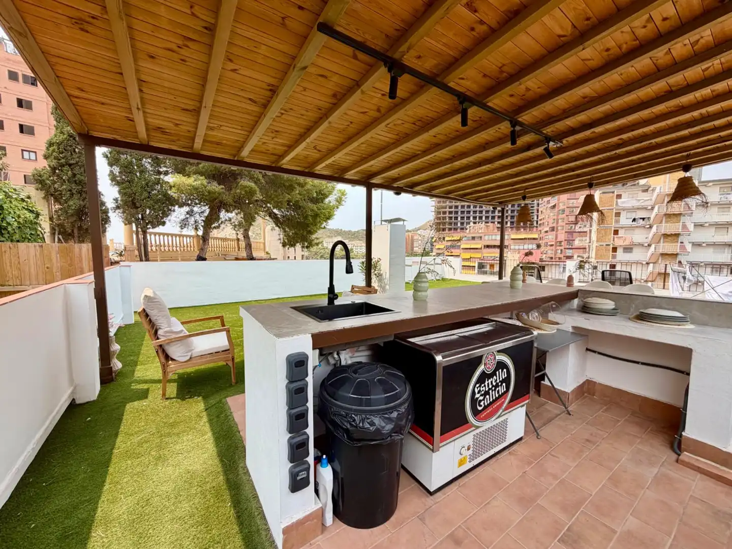 Terraza de Edificio en venta en Finestrat