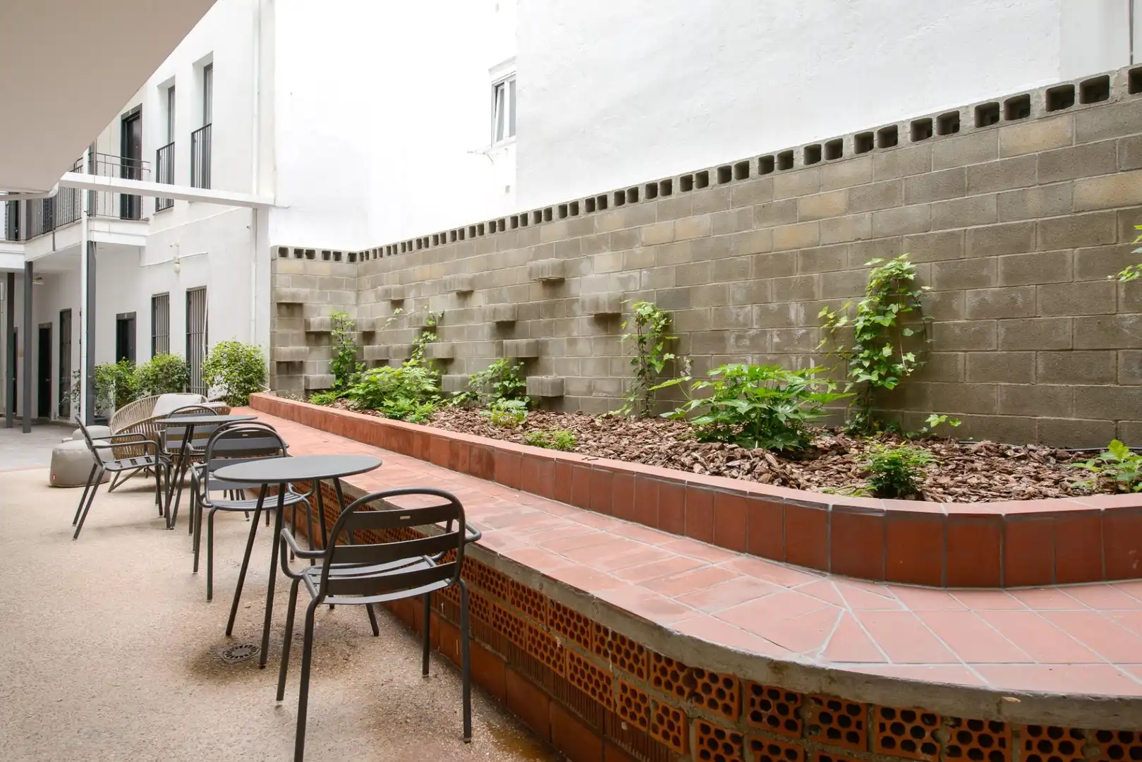 Terrasse von Wohnung zur Miete in Madrid mit Klimaanlage und Möbliert