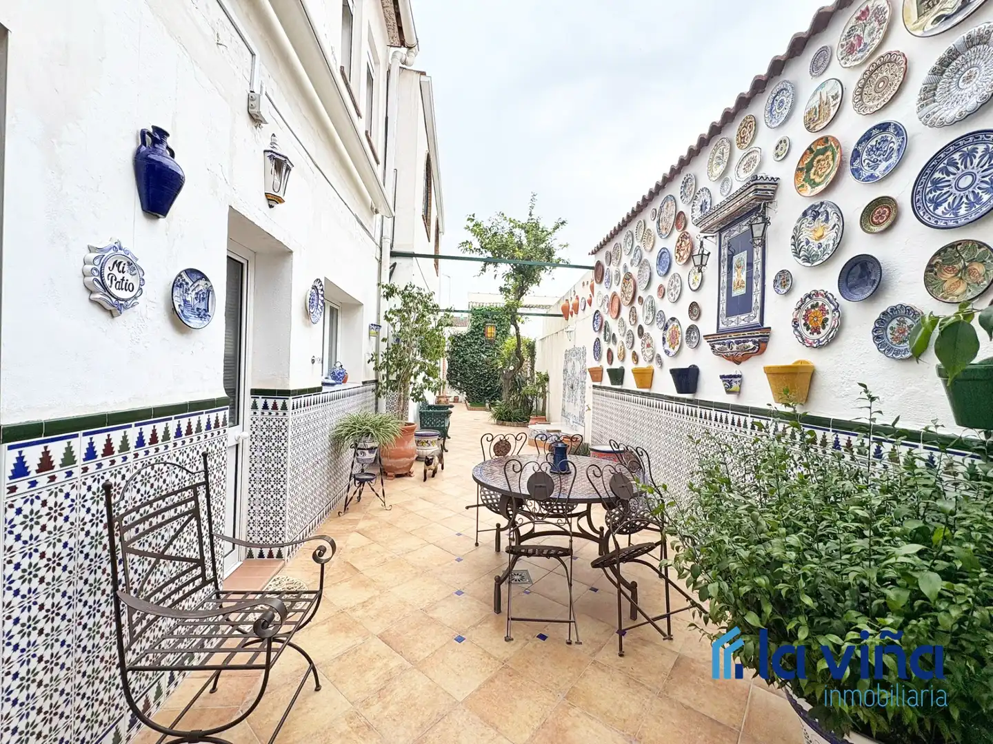 Terraza de Casa o chalet en venta en Aguadulce (Sevilla) con Calefacción, Jardín privado y Terraza