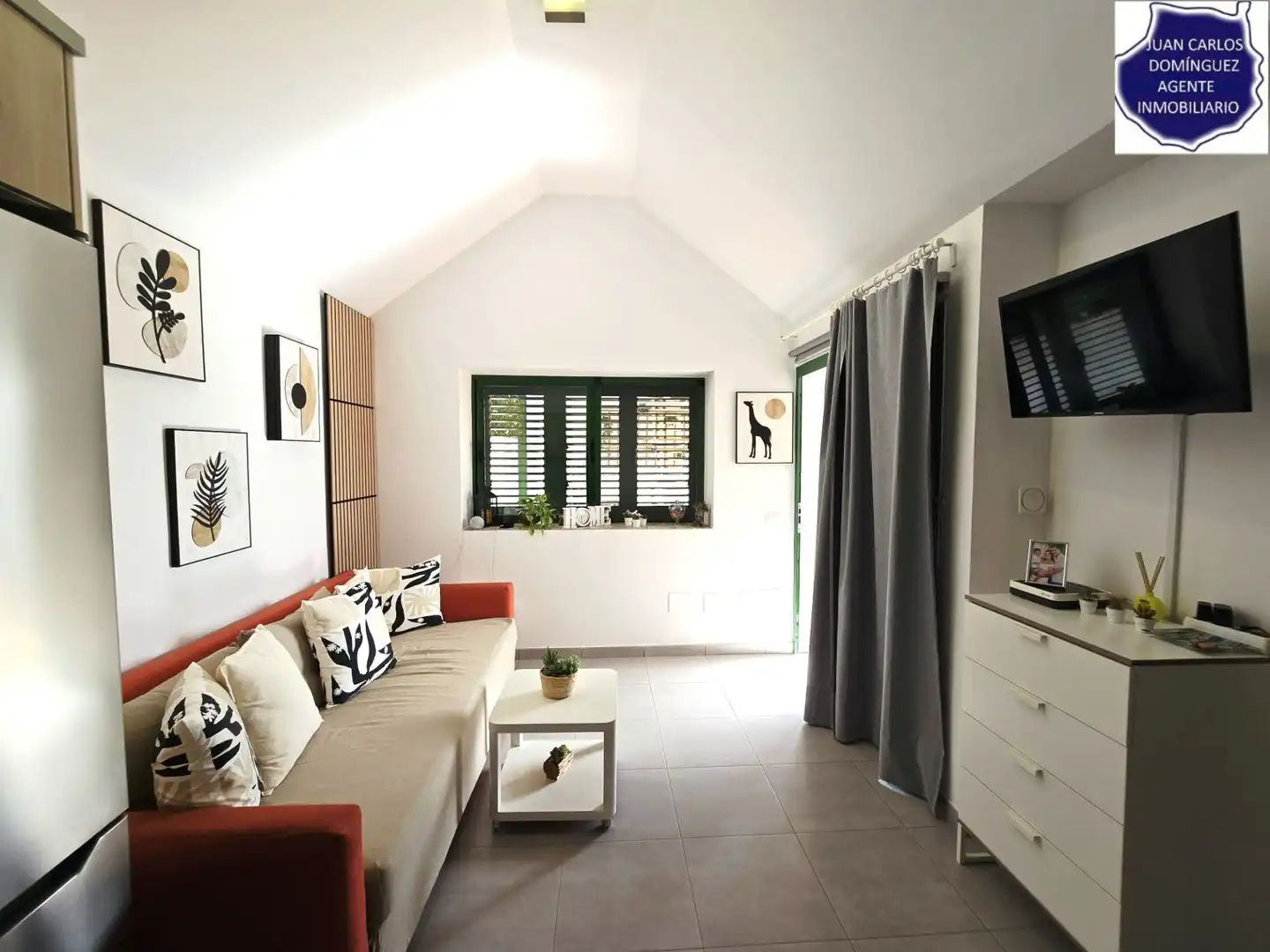 Sala de estar de Casa o chalet de alquiler en San Bartolomé de Tirajana con Aire acondicionado, Terraza y Amueblado