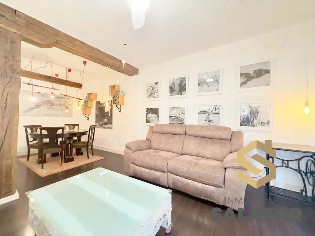 Sala de estar de Piso en venta en Bilbao  con Calefacción