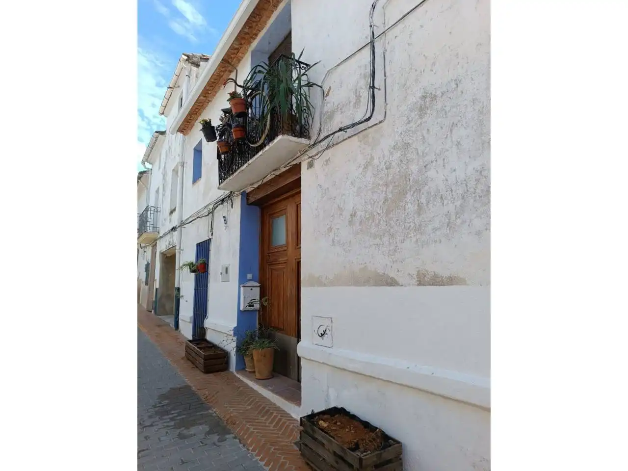 Vista exterior de Casa o chalet en venta en Pinet con Jardín privado