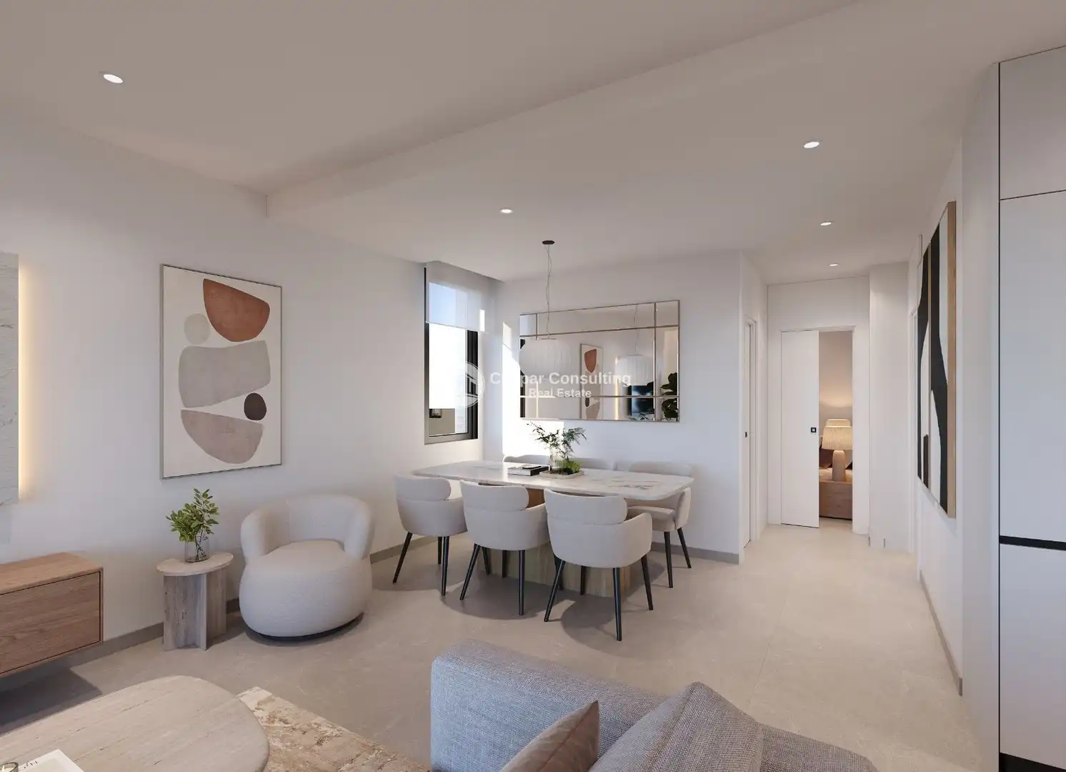 Living room of Attic for sale in Los Alcázares  with Heating, Terrace and Storage room
