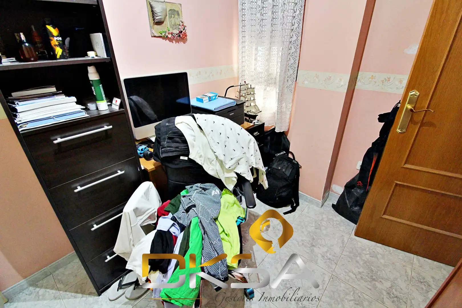 Schlafzimmer von Wohnung zum Verkauf in Castellón de la Plana / Castelló de la Plana mit Klimaanlage, Heizung und Abstellraum
