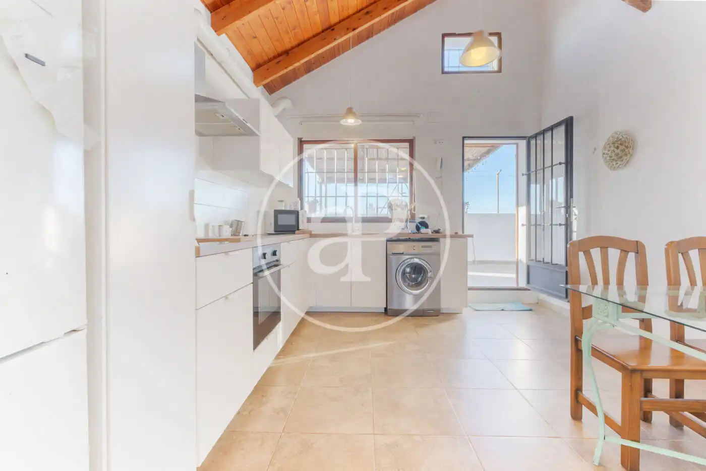 Cocina de Casa o chalet en venta en Foios con Aire acondicionado, Calefacción y Jardín privado